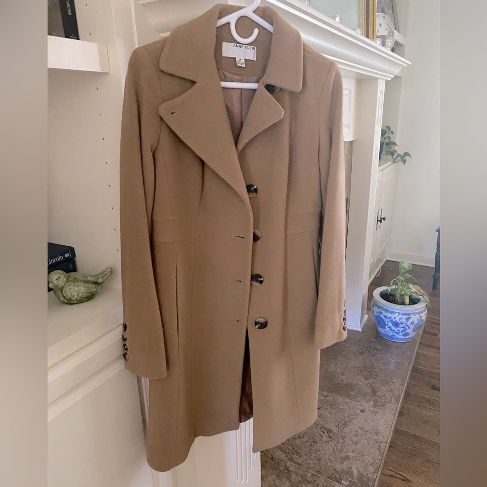 Anne Klein wool/cashmere coat